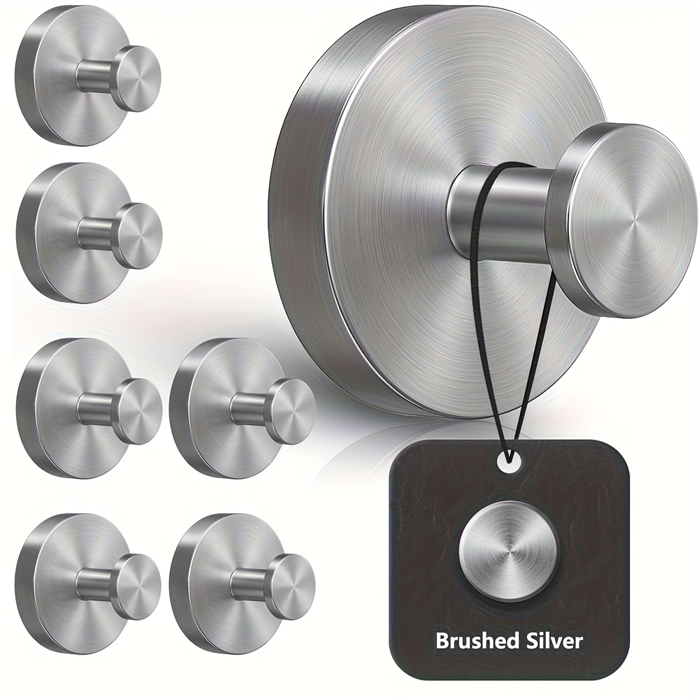 Towel Bar Stainless - 6/1 Pezzi Ganci a ventosa in
