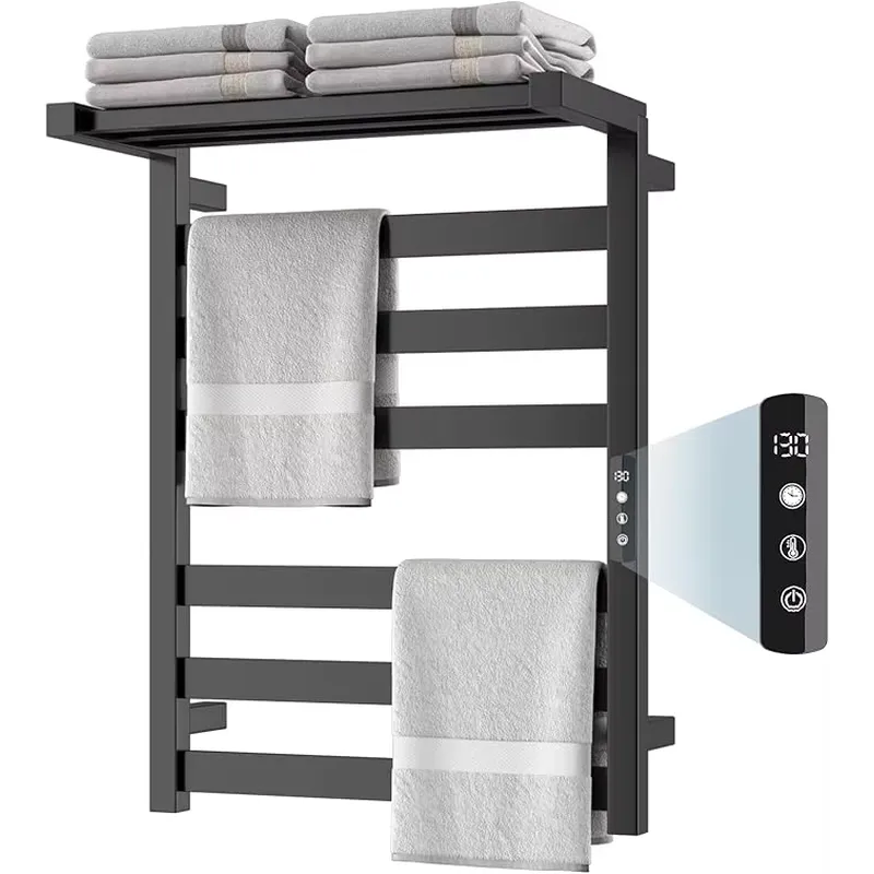 Towel Bar Stainless - Scaldasalviette Elettrico Intelligente a 6 Barre,