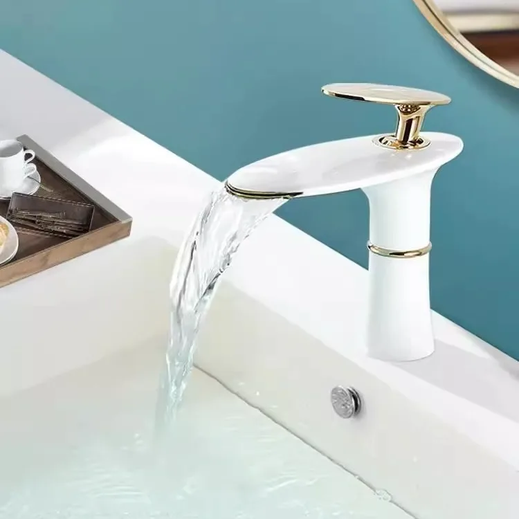 Home Hardware Bathroom Faucets - Rubinetto a Cascata per Lavabo, Miscelatore