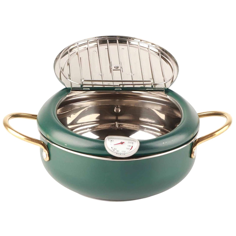 Pentola per Frittura con Termo - Home Kitchen & Bathroom recensione e prezzo