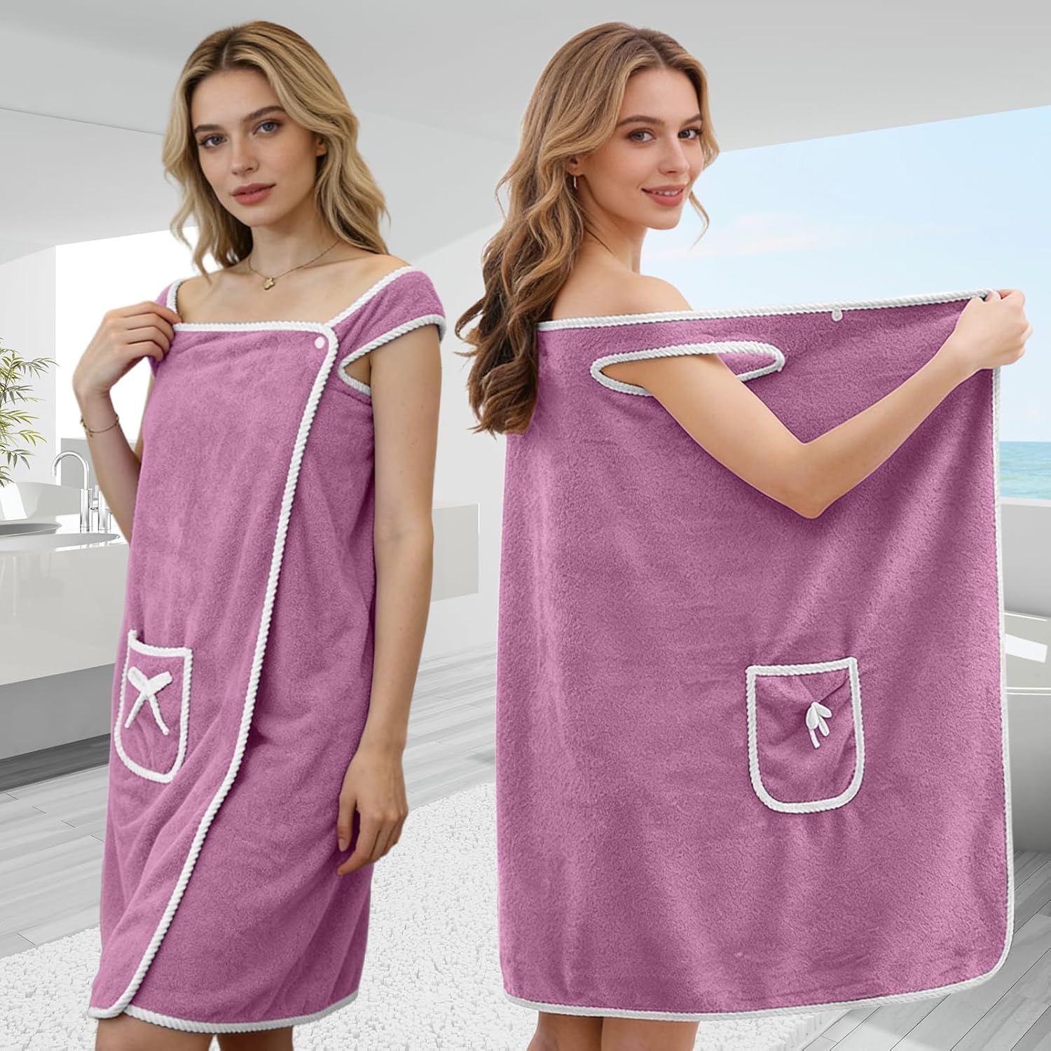 Asciugamani da Bagno Indossabi - Home Bathroom Spa recensione e prezzo