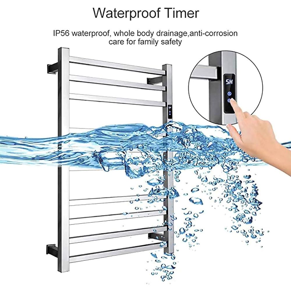 Scaldasalviette elettrico, con - Towel Bar Stainless recensione e prezzo