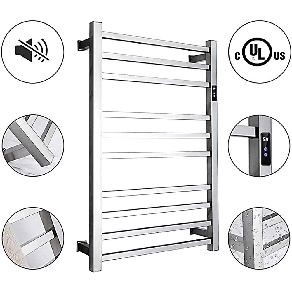 Scaldasalviette elettrico, con - Towel Bar Stainless recensione e prezzo