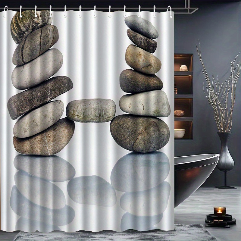 Tenda da Doccia Zen Stone Stac - Home Bathroom Spa recensione e prezzo