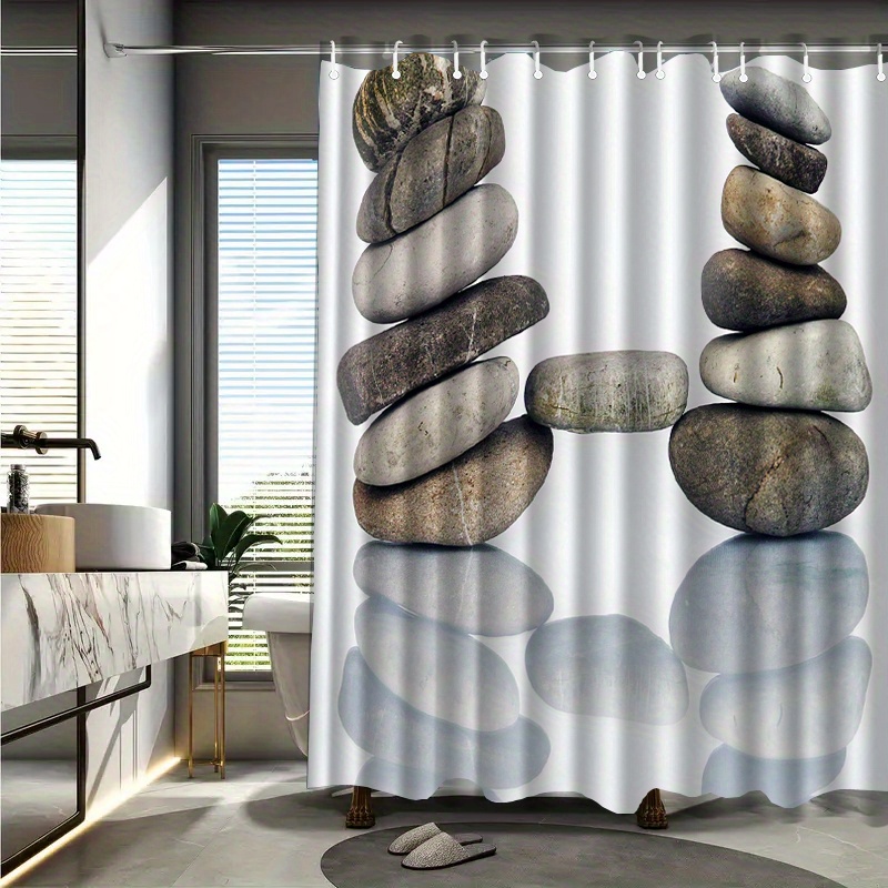 Tenda da Doccia Zen Stone Stac - Home Bathroom Spa recensione e prezzo