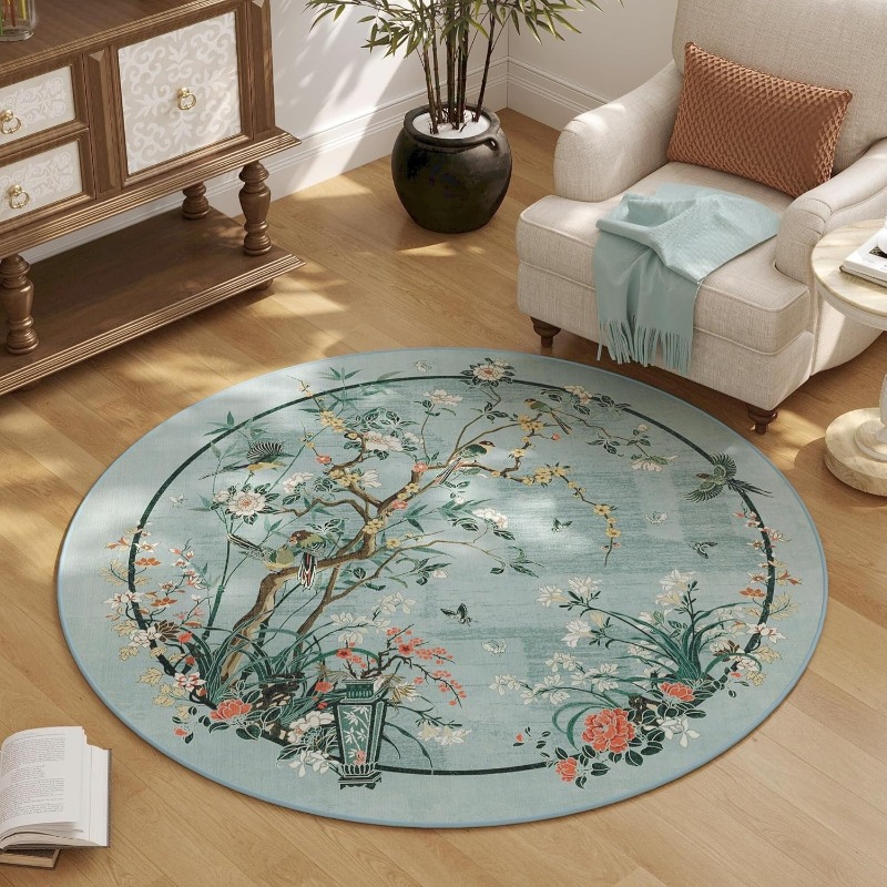 Tappeto rotondo con motivo flo - Zara Home Bathroom Rug recensione e prezzo