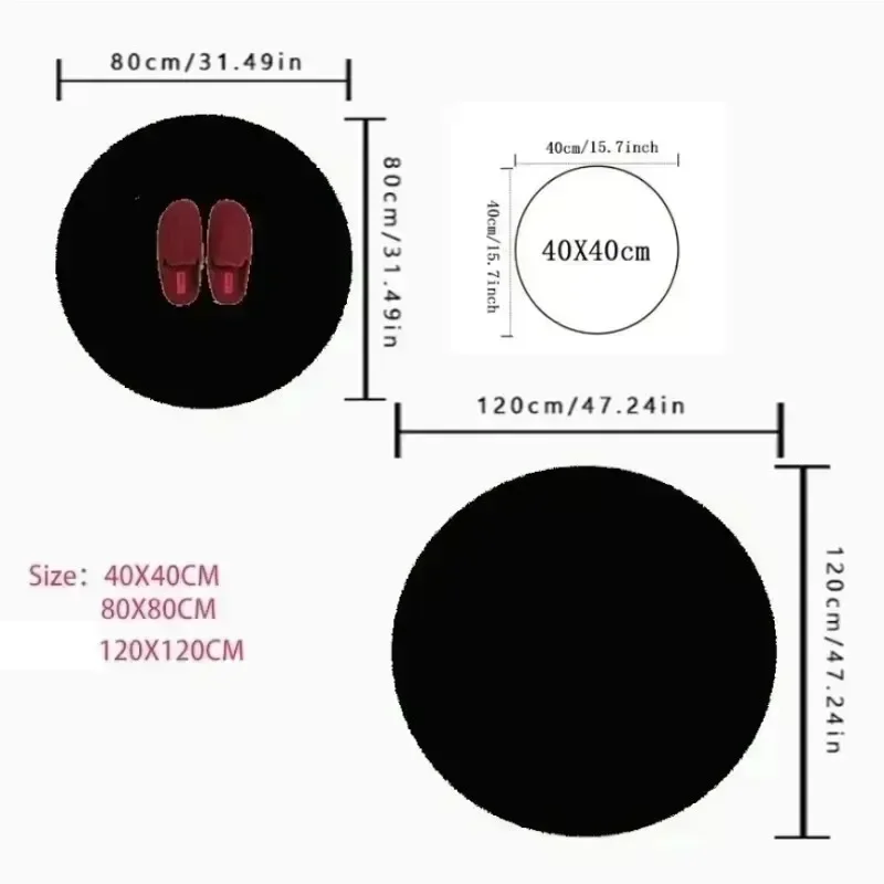 Tappeto rotondo con motivo flo - Zara Home Bathroom Rug recensione e prezzo