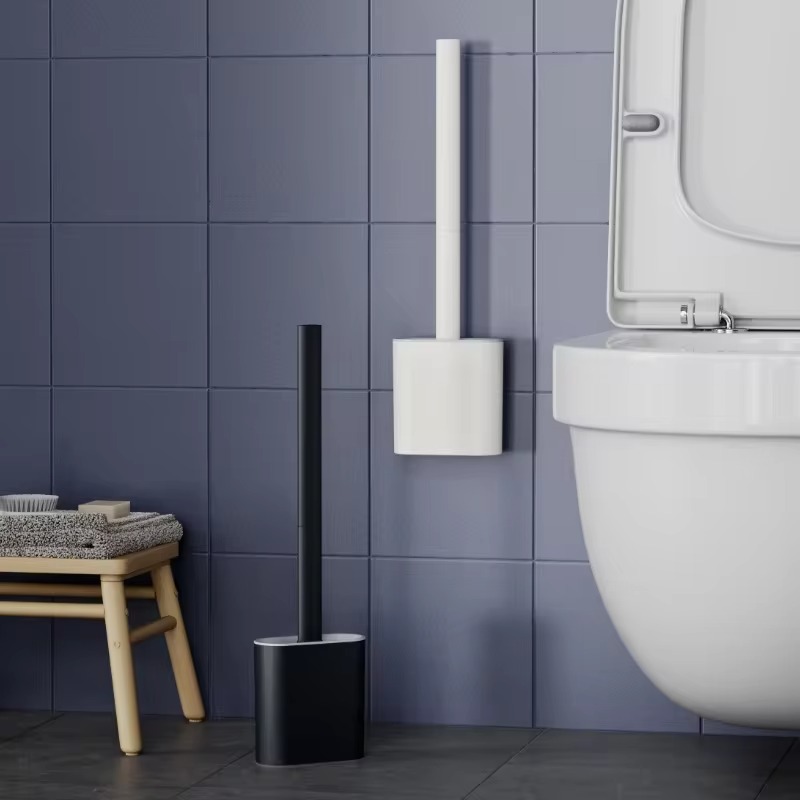 1PC spazzola per WC nera monta - Home Bathroom Cleaning recensione e prezzo