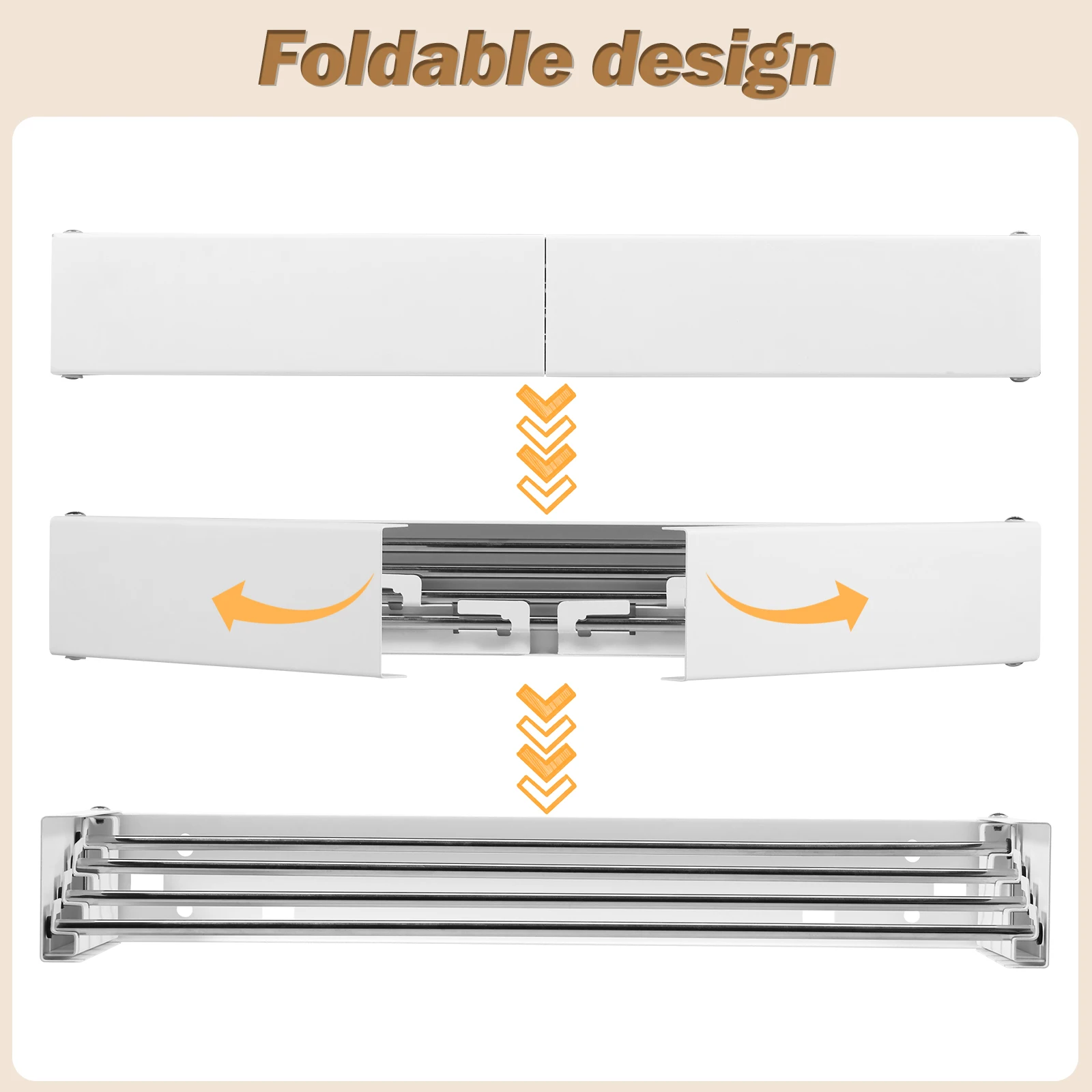 Stendibiancheria Pieghevole in - Towel Bar Stainless recensione e prezzo